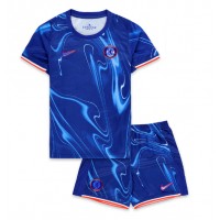 Camiseta Chelsea Primera Equipación para niños 2024-25 manga corta (+ pantalones cortos)